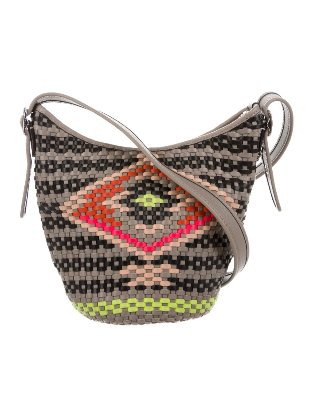 Coach Dreamweaver Mini Duffel Bag in Grey/Multicolor - Picture 1 of 9